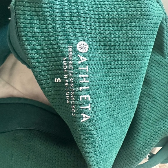 Athleta Hyper Focused Bra Dark Green - Picture 6 of 6